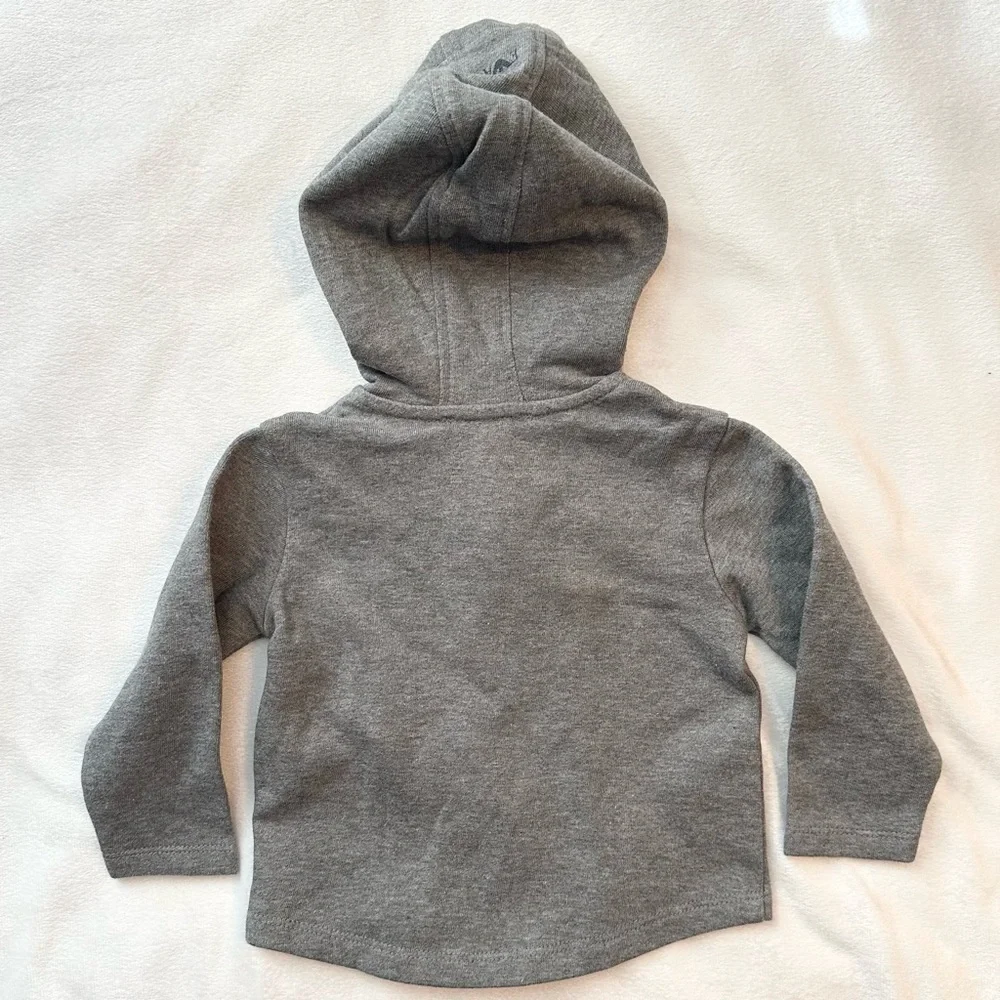Emporio Armani Full Zip Gray Space Hoodie Baby Boy 9M NWT rocket planet